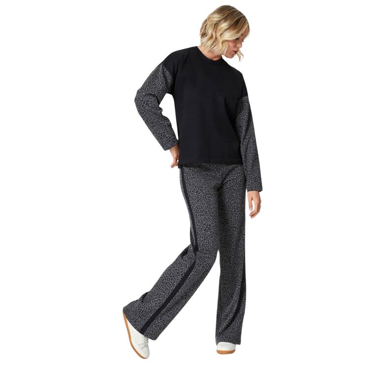 Felpa donna animalier manica lunga Jadea 4006 Jadea